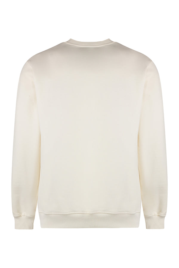 Cotton crew-neck sweatshirt-1